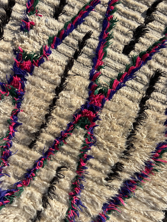 Image 1 of Tapis berbère marocain vintage en laine