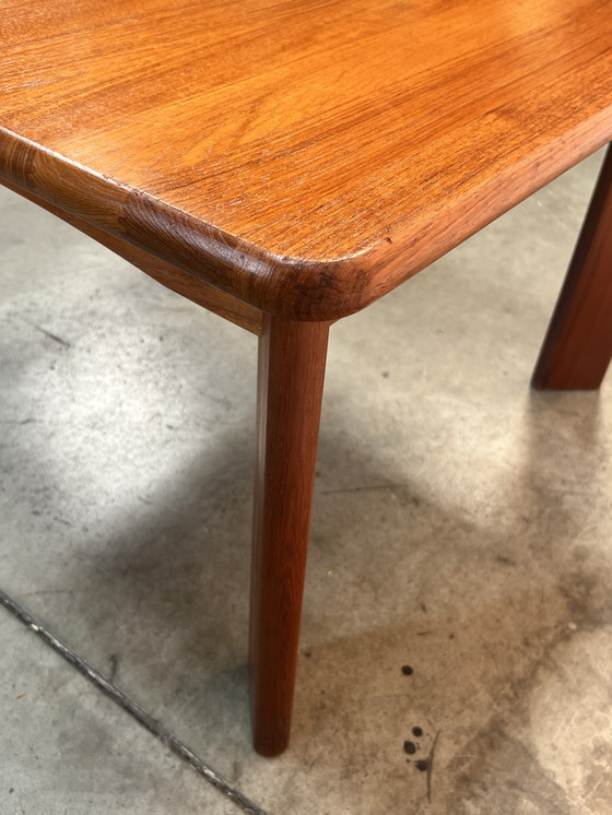 Image 1 of Viereckiger Couchtisch aus Teakholz, S. Burchardt-nielsen, Deutschland