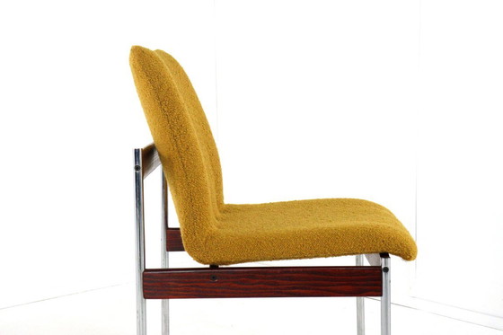 Image 1 of Set of 4 Thereca chairs upholstered vintage