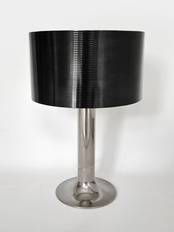Vintage design Table lamp, nickel-plated – Plastic, Metal (photo 5 of 14)