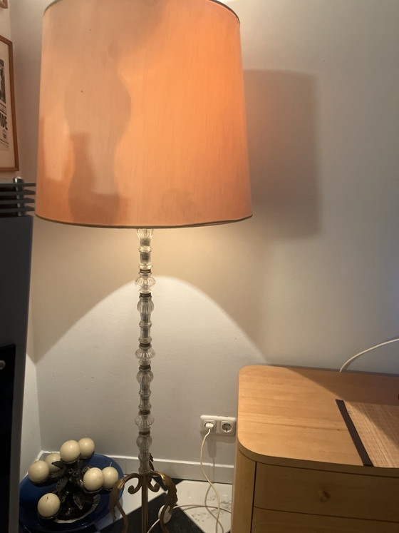 Lampada da terra vintage o antica – Lampade da terra, Glass, Metal (photo 5 of 5)
