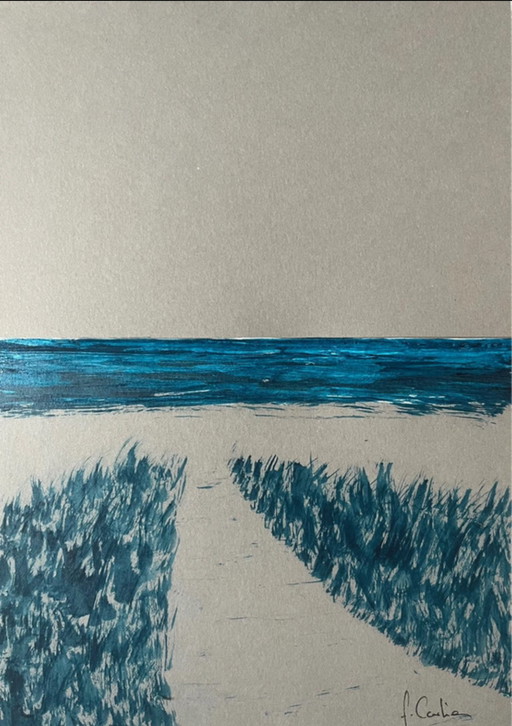 Artist's sketch 21x15cm