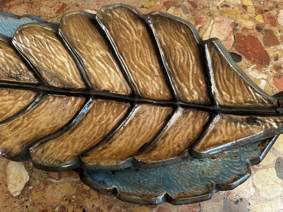 Image 1 of Roger Guerin - Bouffioulx Stoneware Bowl / Centerpiece - 56cm/24cm