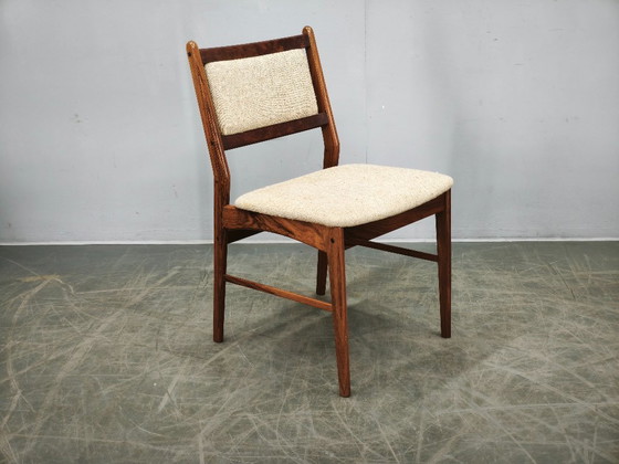 Image 1 of Set di 4 sedie da pranzo Hugo Frandsen per Spøttrup, Danimarca, anni '60