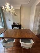 Tavolo da pranzo in rovere 200/250x100