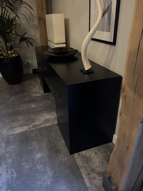 Image 1 of Bellissima credenza nera lunga 220