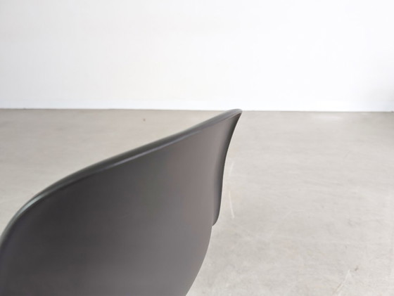 Image 1 of Set originale di 5 pezzi di sedia laterale Vitra Charles & Ray Eames, grigio