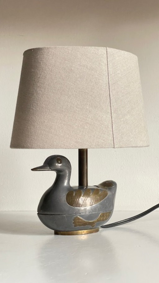 Vintage Duck Lamp
