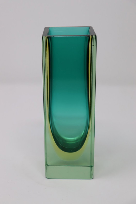 Image 1 of Jarrón pequeño de cristal artístico de Murano, década de 1970