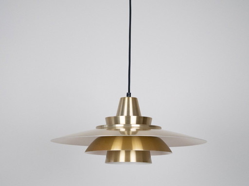 Deense vintage hanglamp Superlight van David Mogensen, jaren 80.