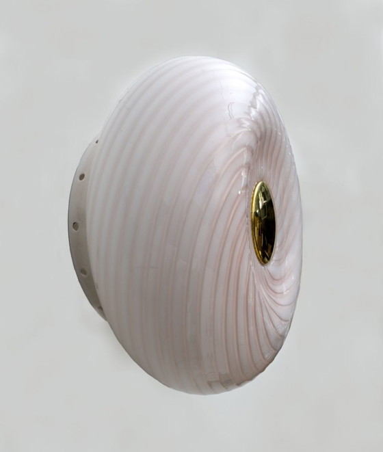 Image 1 of Model 048 Murano Glass Ceiling or Wall Lamp by Leucos, Italy, 1970s