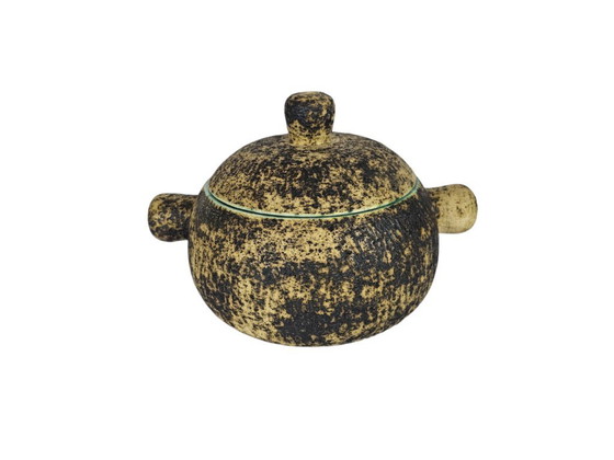 Image 1 of Pieter Groeneveldt – Forta-Modell – 1 Schüssel – 2 Kochtöpfe – Birkenrinde – 1960er Jahre