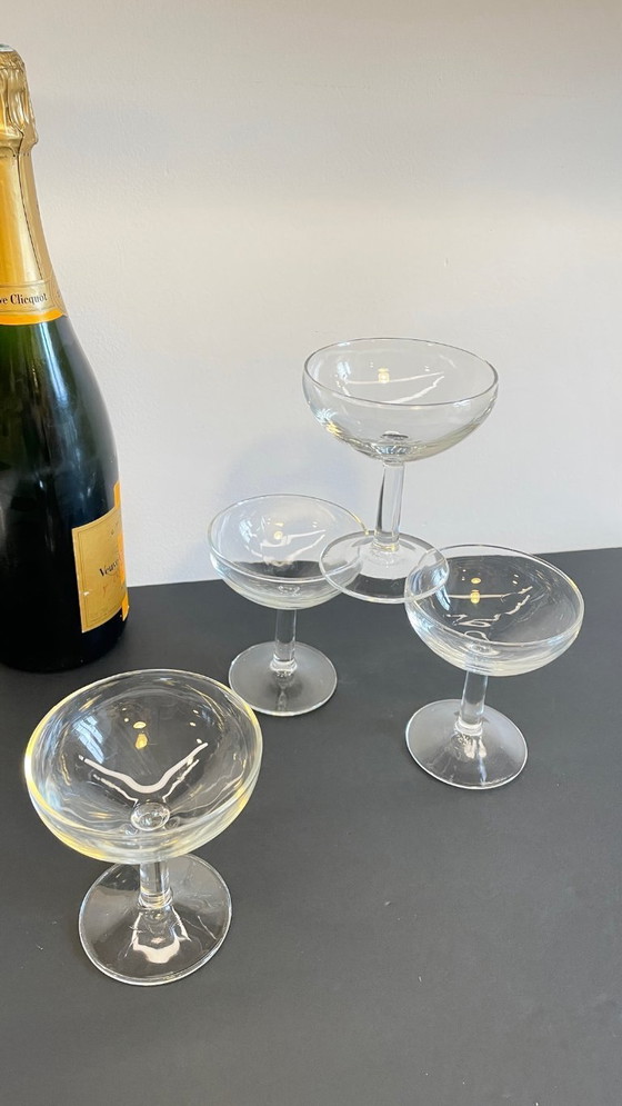 Image 1 of 4 Duralex FRANCE Sektkelche