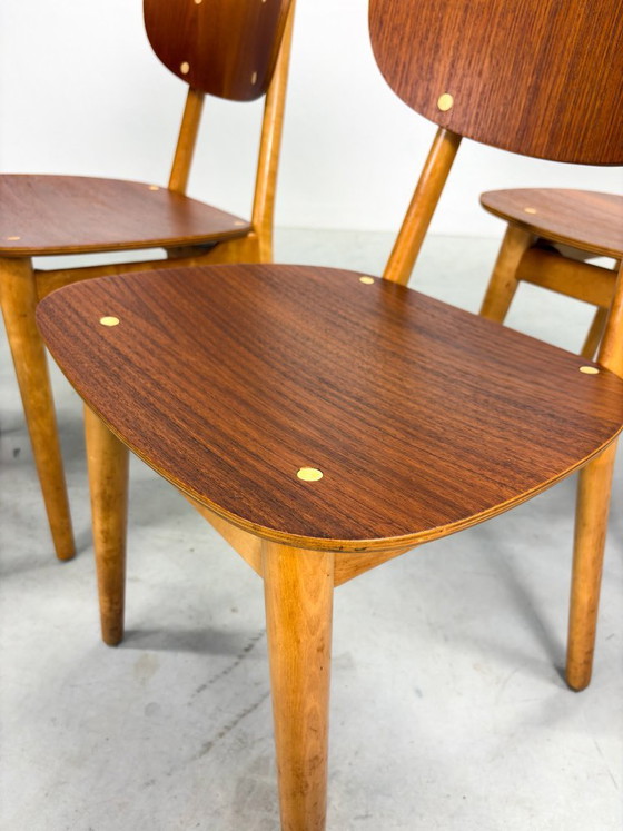 Set 'SB11' Dining chairs by Cees Braakman for Pastoe – Wood (photo 10 of 19)