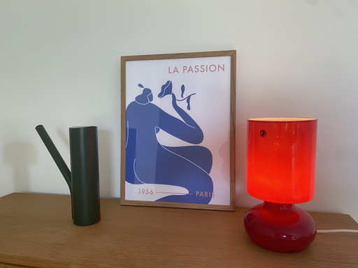 Vintage IKEA Lykta Mushroom table lamp.