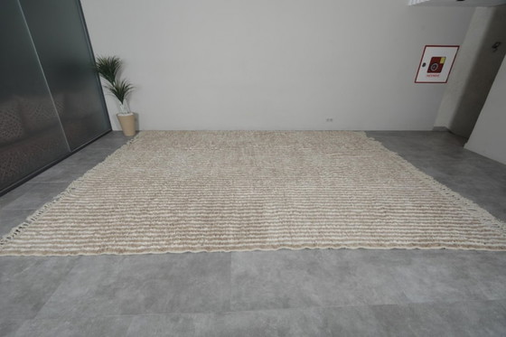 Image 1 of Marokkaans tapijt met strepenpatroon, 300 x 200 cm