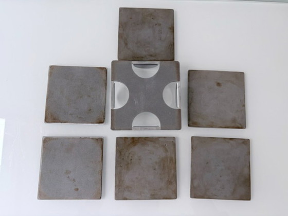 Ikea Groggy Sottobicchieri (6 pezzi) nel supporto – Accessori da tavola, rvs (photo 10 of 10)