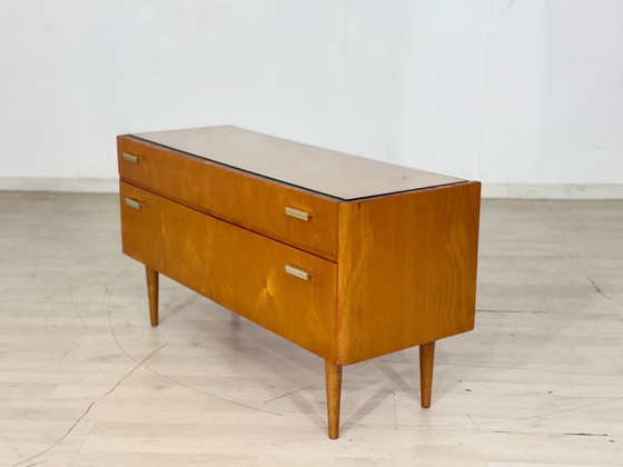 Image 1 of Mid-Century Lowboard / Vintage Chest of Drawers / Cabinet – 1960s