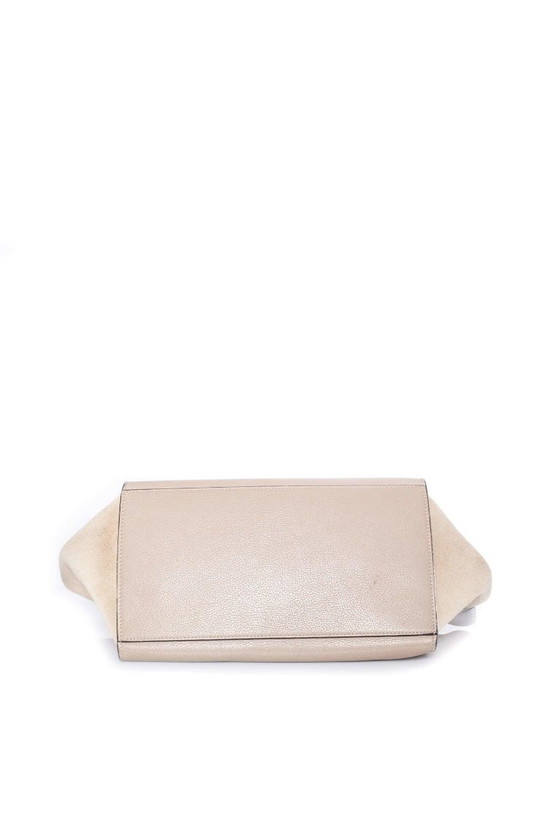 Image 1 of Borsa Celine modello Trapeze, color beige.