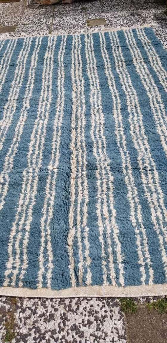 Image 1 of Alfombra bereber de lana anudada a mano, 257 x 162 cm