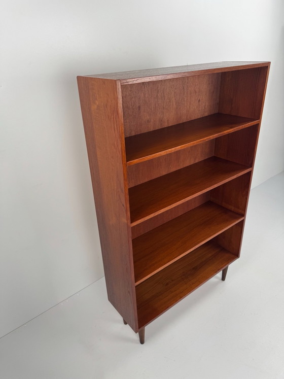 Libreria danese in teak, Danimarca, anni '60 – Librerie, Legno (photo 5 of 11)