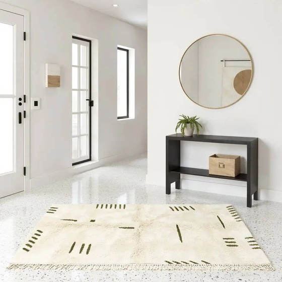 Tapis berbère marocain moderne Atlas – 250cmx150cm – Wool, Cotton, Tribal (photo 12 of 13)