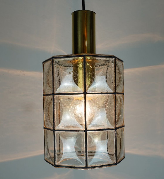 Glashuette Limburg Hanging Lamp 1960's 70's Glass Pendant Light Model P292 4305 – Glashütte Limburg (photo 8 of 15)