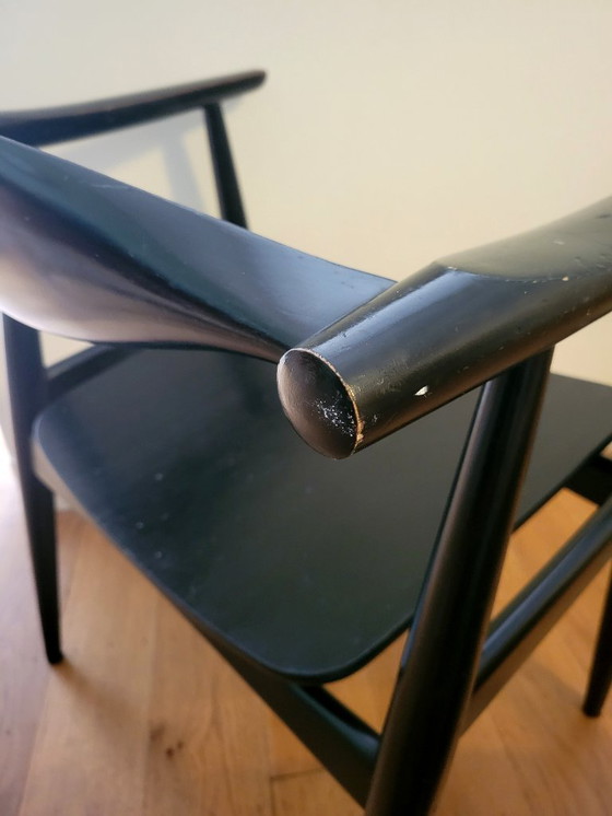 Image 1 of Sedia vintage CH35 di Hans J. Wegner per Carl Hansen 1959