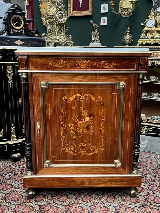 ladekast in Lodewijk XVI-stijl – Buffetkasten, Marble, Wood (photo 5 of 9)