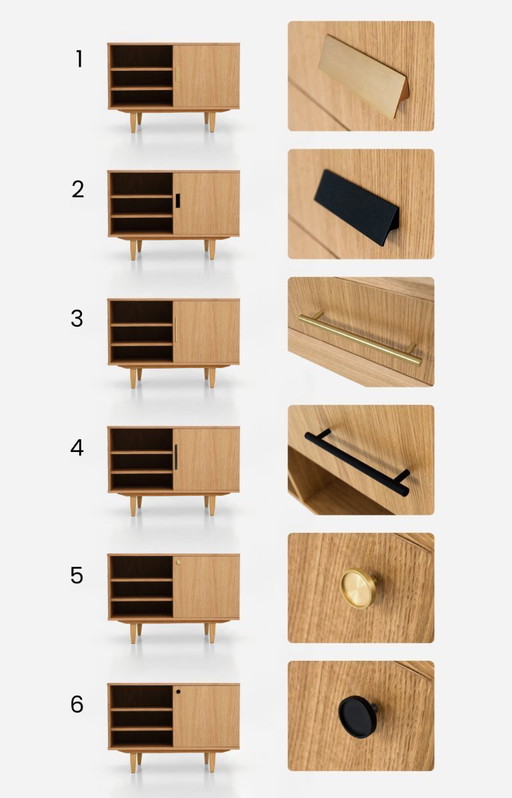 Oak cabinet for TV D-S16