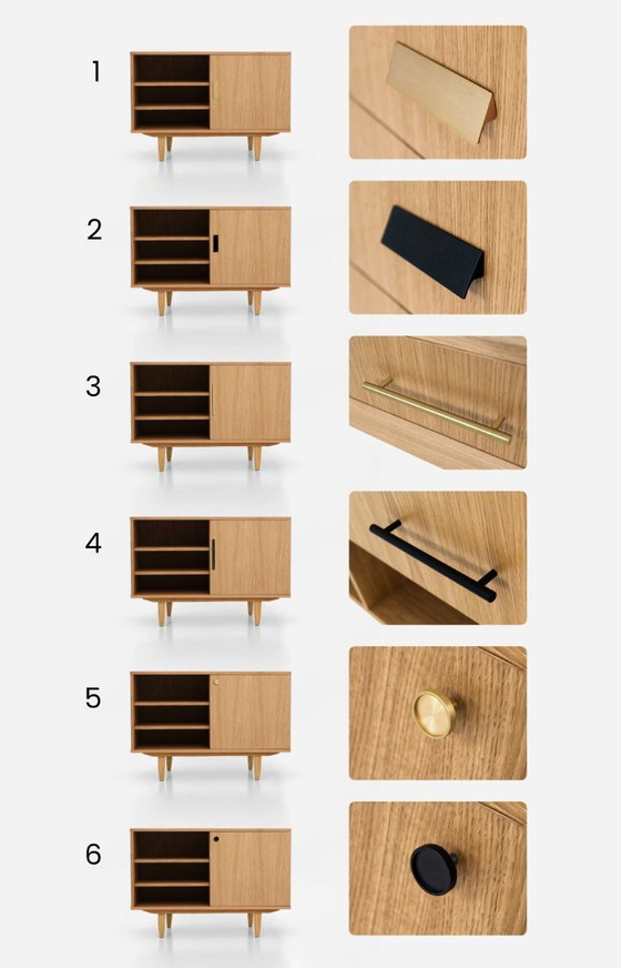 Image 1 of Oak cabinet for TV D-S16