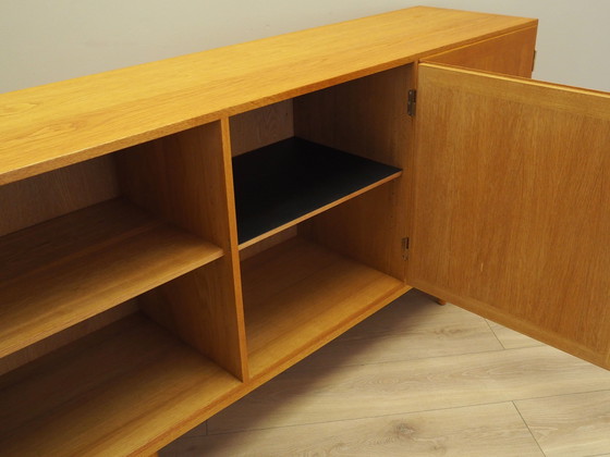Image 1 of Sideboard aus Esche, Dänisches Design, 1970er Jahre, Designer: Carlo Jensen, Herstellung: Hundevad