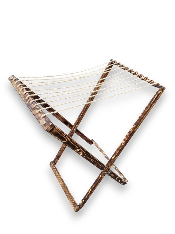 Image 1 of Stendibiancheria - Stendibiancheria in legno - Mobile rustico, resistente, stile vintage - NUOVO