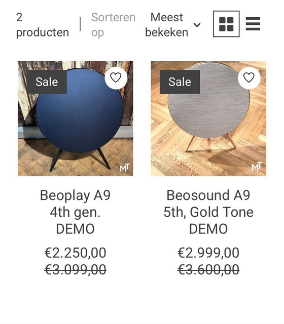 Image 1 of Altoparlante Bang &amp; Olufsen A9 di quarta generazione