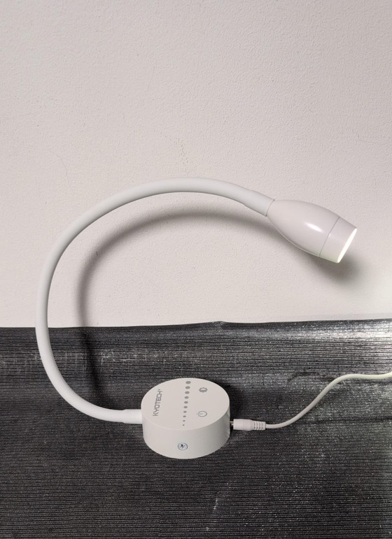 Set of 2 white 4W adjustable LED Wall lights, Dimmable, 3000K to 6000K, Touch control, Aluminium, Plastic (photo 5 of 15)