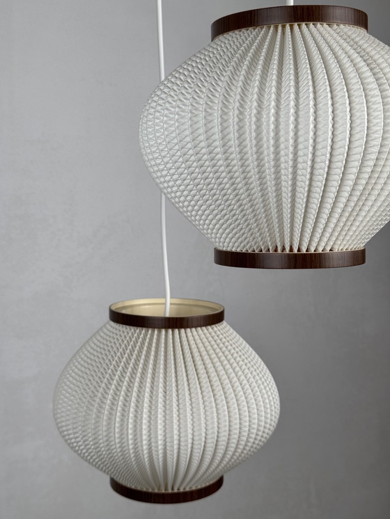 Image 1 of Lampada a sospensione Lars Schiøler "Pearl Shade" - Design scultoreo danese