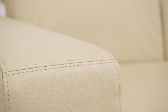 Image 1 of Canapé-lit multifonctionnel en cuir beige Moule de Brühl & Sippold