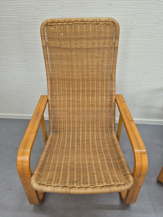 Image 1 of Poltrone vintage Ikea riet. Yngve Ekström, Öland. Per pezzo: