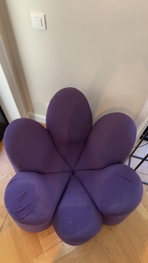 Chaise violette Mayflower Roche Bobois – Fauteuils, Textile (photo 4 of 8)