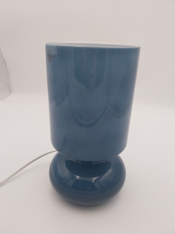 Image 1 of 1 lampe IKEA Lykta en bleu rare, édition originale.