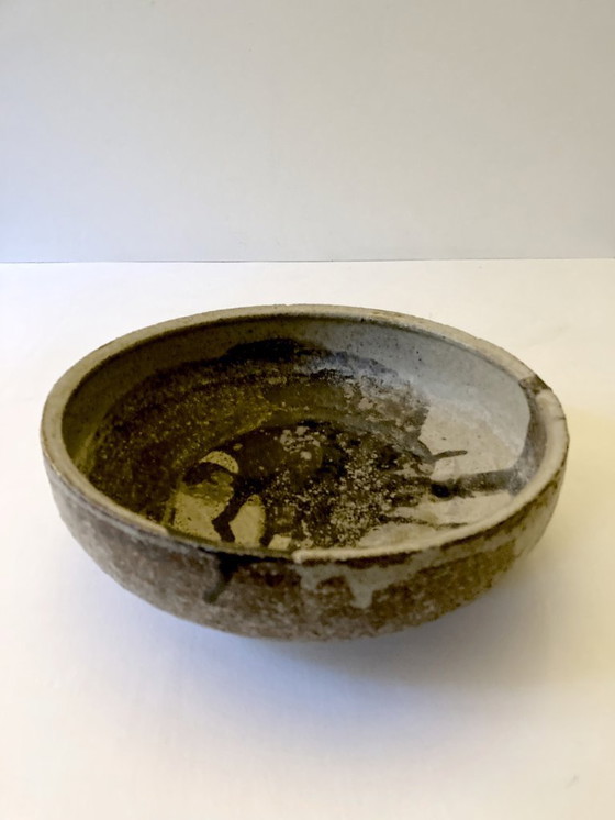 Image 1 of Pyrite stoneware bowl or dish