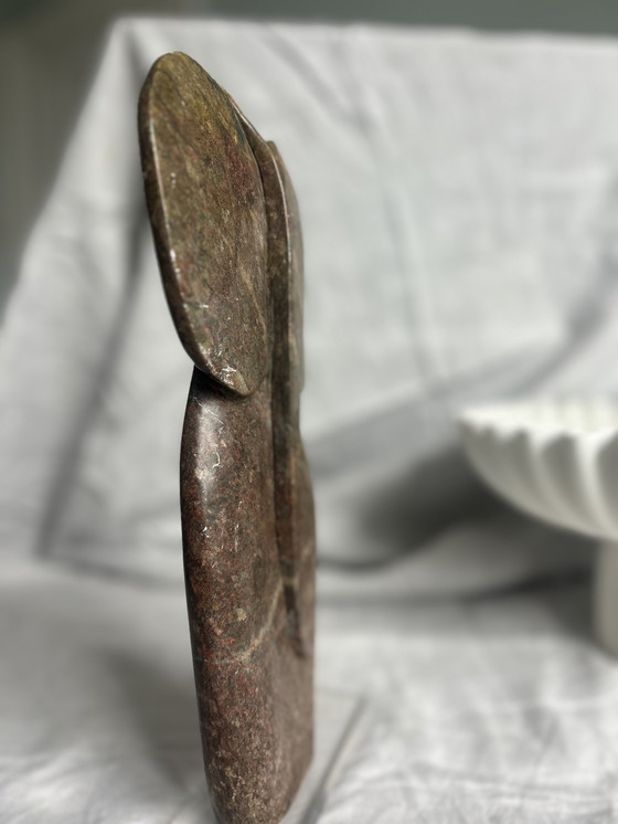 Image 1 of Olifant abstract stenen beeld prachtig eenvoud 