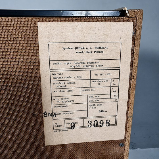 Image 1 of Vintage Commode by Hubert Nepozitek and Bohumil Landsman for Jitona, 1960s