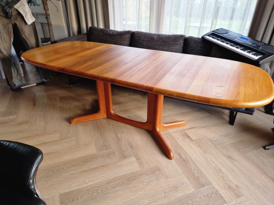 Image 1 of Mesa de comedor de teca de Glostrup