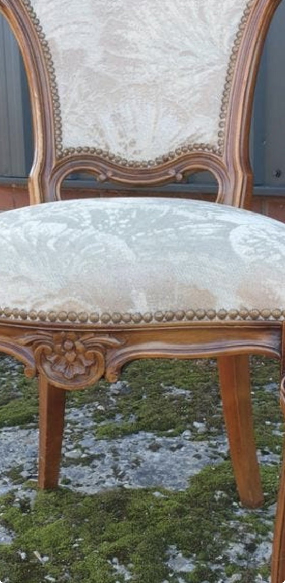 Image 1 of 4 Italiaanse barok eetkamer stoelen 