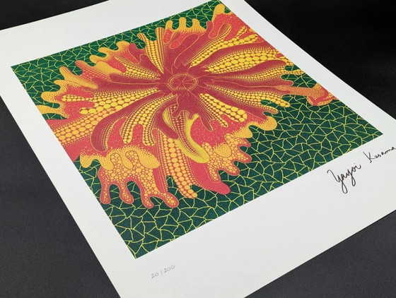 Image 1 of Después de Yayoi Kusama, nacida en 1929, litografía, década de 1990