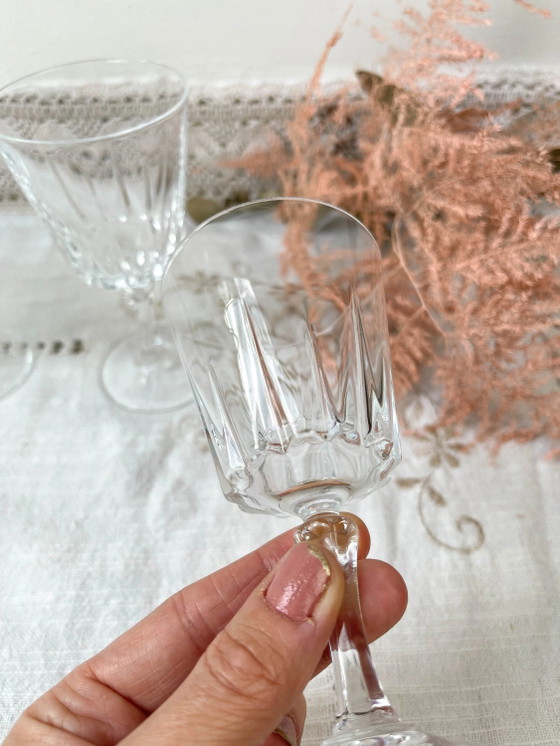 6 Bicchieri da Vino Bianco Cristal D'Arques VERSAILLES – Bicchieri e caraffe, Crystal (photo 9 of 10)