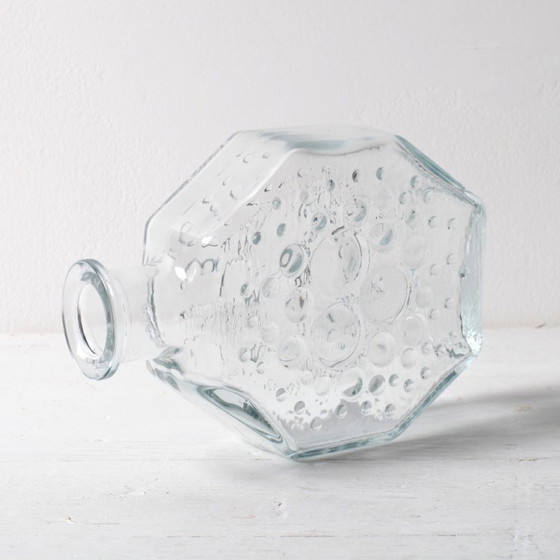 Image 1 of Mid-century Clear Stella Polaris Vase by Nanny Still for Riihimäki / Finland / 1967