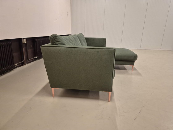 Image 1 of 50% SHOWROOM OUTLET - Farina Corner Sofa - Green - New - SALE