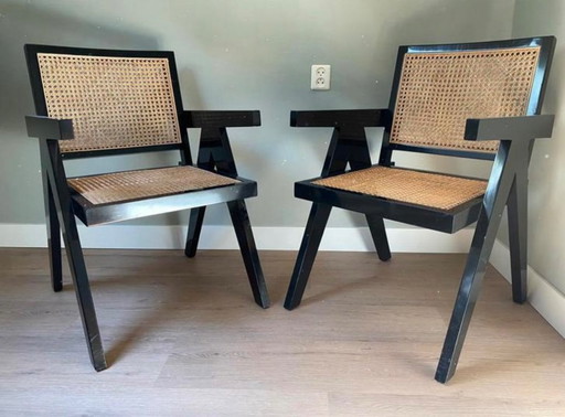 2x dining chairs Eichholtz